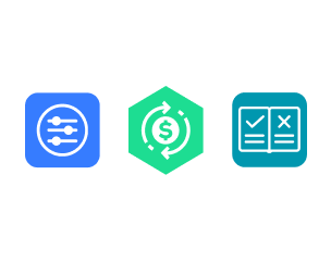 OpenNetworks blog artwork showing transparency, payment, and contract icons